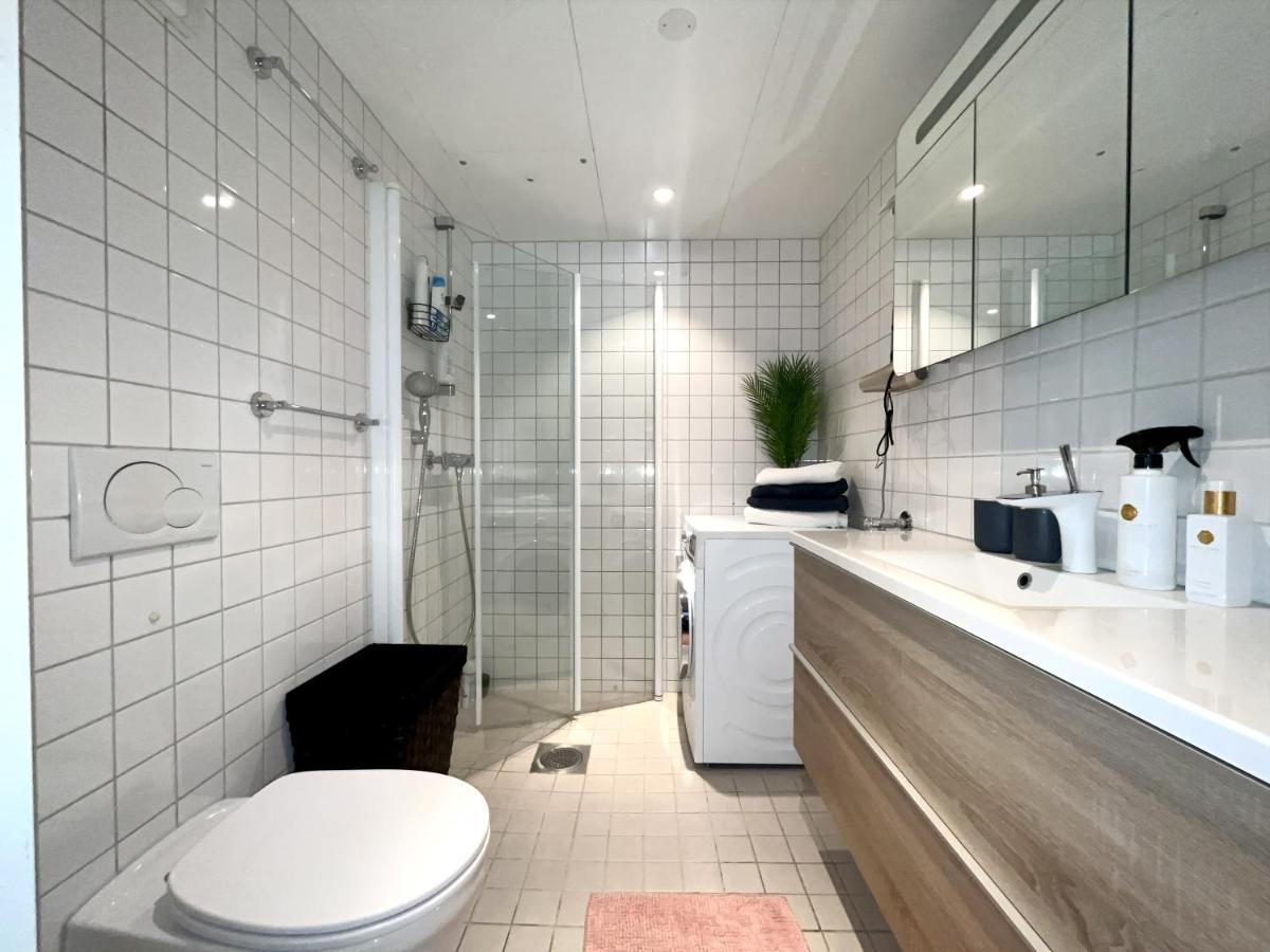 City Center Flat W Roof Top Terrace & Free Parking Oslo Luaran gambar