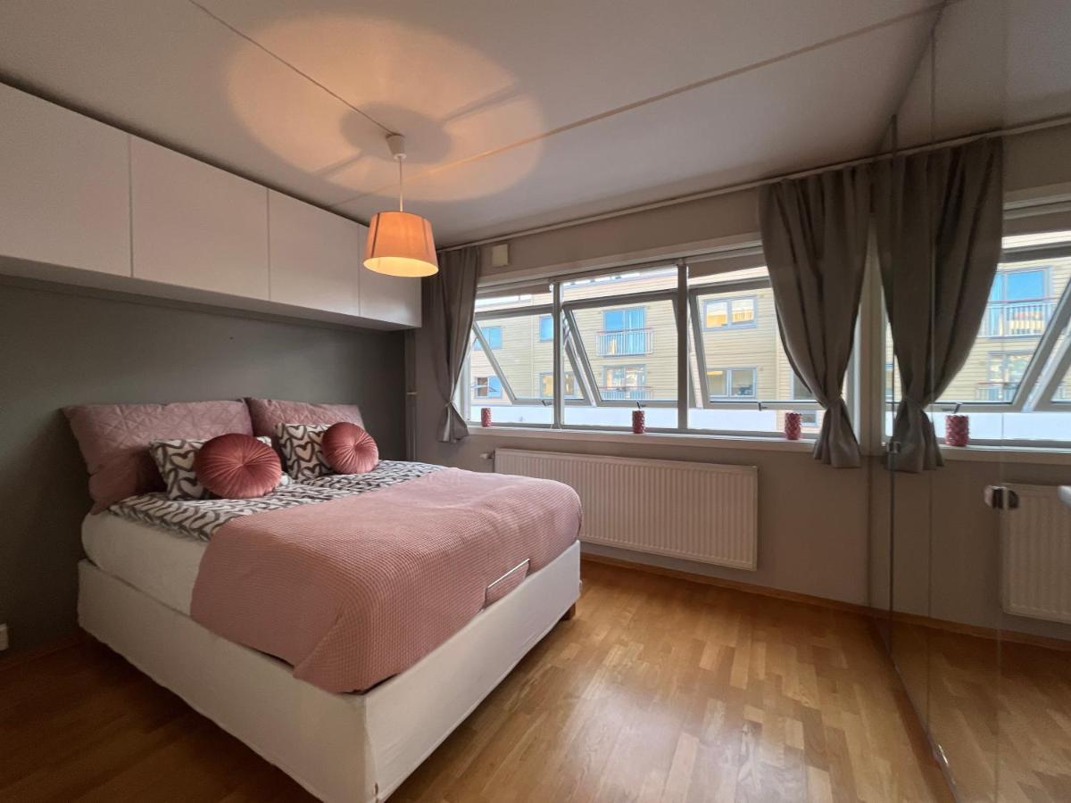 City Center Flat W Roof Top Terrace & Free Parking Oslo Luaran gambar