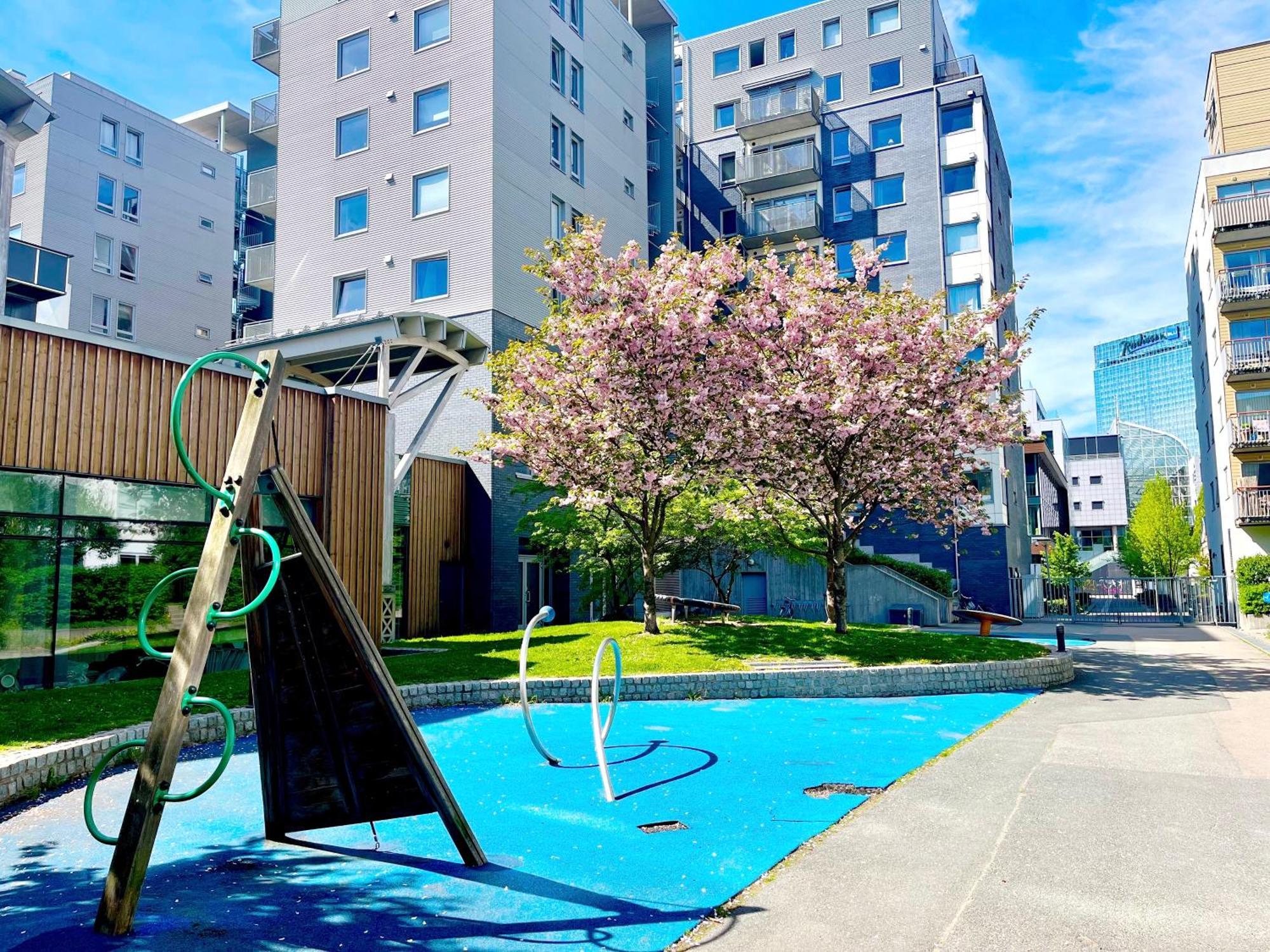 City Center Flat W Roof Top Terrace & Free Parking Oslo Luaran gambar